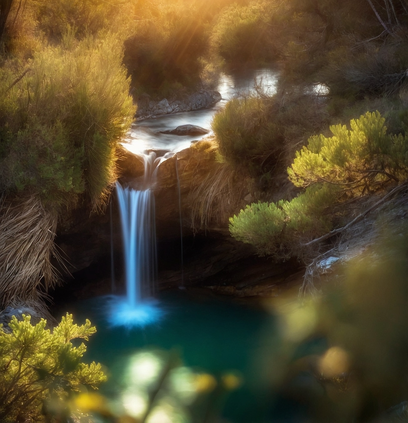 Retrato elegante al aire libre